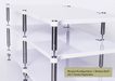 NEO Highend Audio Rack System - Light Double Tripod