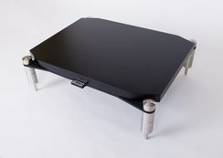 NEO Highend Quattron Reference - Shelf for Turntable 600 - Black Diamond