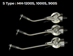 Glanzlab - MH-1000S Tonarm mit Headshell